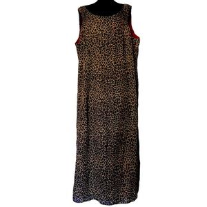 Leopard Cheetah Print Dress